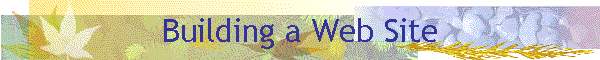 Building a Web Site