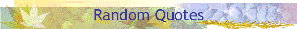 Random Quotes
